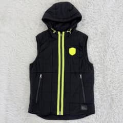 Archivio Down Vest Men's Golf Wear M Size Black Hood