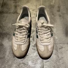 adidas ホワイト/グリーン スニーカーのサムネイル