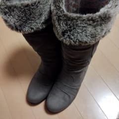 アキレス mineRelax（マインリラックス）ファー付 防寒ロングブーツ 24