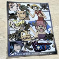 ONE PIECE アニメキャラクターピンズ 6個セットのサムネイル