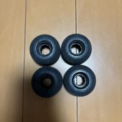 スケートボード ウィール 4個セット ブラックのサムネイル