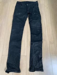 【サイズ28】LGB S-WOLF コーティングバイカーデニム【美品】のサムネイル