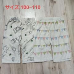 ベルメゾン　おねしょパンツ　防水　ズボン　2点セットのサムネイル