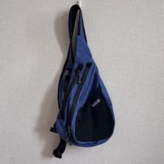 廃盤 00's patagonia アトムスリング ショルダーバック コバルト 廃盤 00's patagonia アトムスリング ショルダーバック コバルト