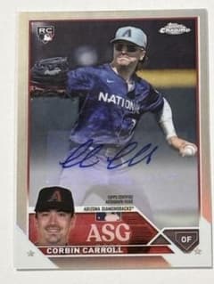 CARROLL!! 캐롤 친필 사인 루키 카드 2023 TOPPS