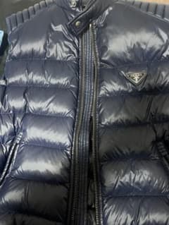 PRADA ネイビー ナイロン ベスト Tg 50のサムネイル