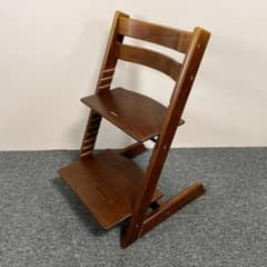 美品 ストッケ トリップトラップ ウォルナット 木製 シリアル3 - メルカリ