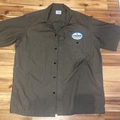 Standard California 半袖ワークシャツ ブラウンのサムネイル