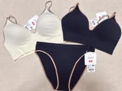 UNIQLO PRINCESSE tam・tam ワイヤレスブラ ・ショーツMのサムネイル