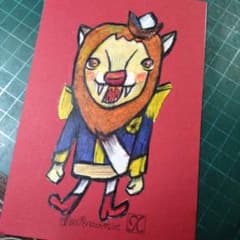 【ザビちゃん】【原画肉筆】疫病退散・アマビエさま ザビちゃん】【原画肉筆】疫病退散・アマビエさま - メルカリ