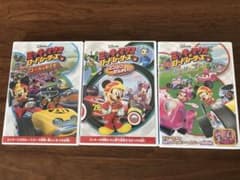 ミッキーマウスとロードレーザーズ DVD 3本　まとめ売りのサムネイル