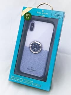 Kate spade iPhone X/Xs スマホリング付ケース　未使用品のサムネイル