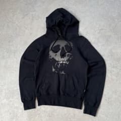 HYSTERIC GLAMOUR スカルベリー パーカー 黒 - メルカリ