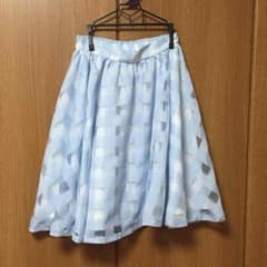 salus フレアスカート ブルーのサムネイル