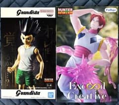 HUNTER×HUNTER 피규어 2체 세트 곤 히소카 신품 미개봉