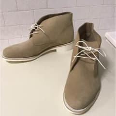 신품 미사용 파라 부츠 척커 부츠 25cm 베이지 희소