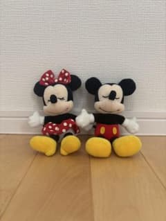 東京ディズニーランド　ミッキー ミニー ぬいぐるみのサムネイル