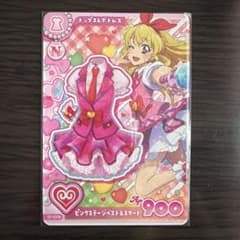 星*空様 アイカツ ピンクステージベスト＆スカート カードのサムネイル