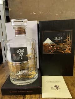 サントリー響21年 花鳥風月 空瓶セット - メルカリ