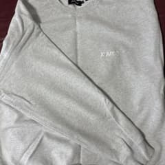 XLARGE クルーネック スウェット グレー XLサイズのサムネイル