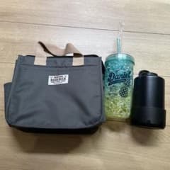 【新品】保冷ランチバッグ タンブラー 保冷ボトル 3点セットのサムネイル