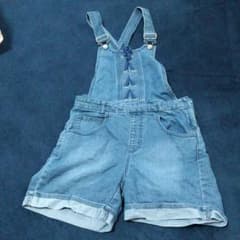 ショートパンツオーバーオール 150のサムネイル