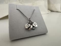 値下げ中ChristianDiorディオールハートモチーフネックレス シルバー 