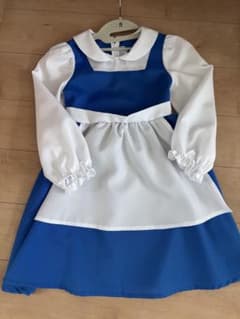 Beauty and the Beast Belle Town Girl Style Dress, Size 120, Disney
