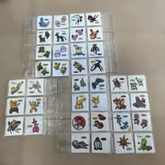 希少】ポケモン デコキャラシール まとめ売り74枚大量セット - メルカリ