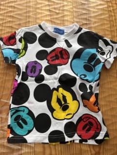 ミッキー カラフル Tシャツ キッズのサムネイル