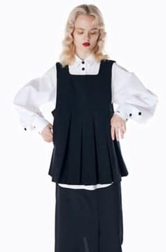 ENFOLD エンフォルド PLEATS 2WAY VEST - メルカリ
