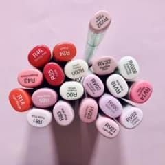 画材 コピック 新品&中古 レッド系 ピンク系 まとめ売り - メルカリ