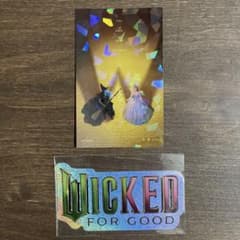 [WICKED 위키드 영원한 약속] 홀로그램 스티커 2장 세트 [익명 배송