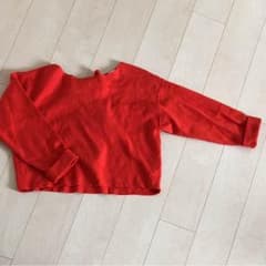 オレンジ様 専用 ZARA スプリングニットのサムネイル