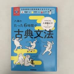 八澤のたった6時間で古典文法のサムネイル