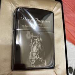 伝説の名馬‼️ディープインパクト号‼️引退記念zippo‼️全レース刻印 