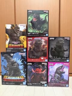 ゴジラ コング フィギュア 7点セット 未開封 17 - メルカリ