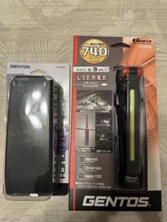 GENTOS ワークライト GZ-X233 ポーチセットAC-524L - メルカリ