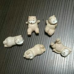 くまさん 箸置き ５個セットのサムネイル