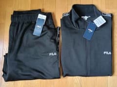 【最終値下げ】FILA メンズ ジャージ 上下セット 2L ブラック 新品タグ付のサムネイル