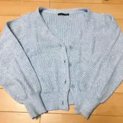 heather mix ニットカーディガンのサムネイル