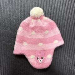 HOT BISCUITS ベビー帽子 ピンクのサムネイル