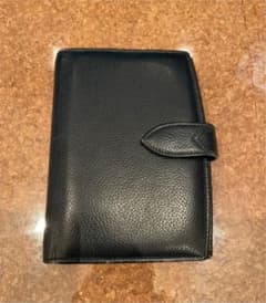 COACH コーチ　マディソン　手帳カバー ネイビー　6穴のサムネイル