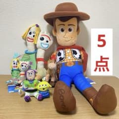 トイストーリー5 ぬいぐるみ マスコット 5点セット まとめ売り タグ付き