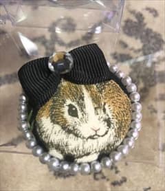 野うさぎデコレーション バタフライバックハンガーのサムネイル
