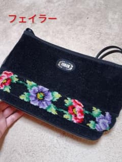 フェイラーブラックハンドバッグ