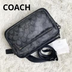 極美品 COACH エリアス カメラバッグ ボディバッグ 革 レザー ブラック 極美品 COACH エリアス カメラバッグ ボディバッグ 革 レザー ブラック