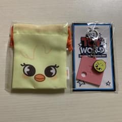 Stray Kids TOY WORLD 巾着 キーホルダーのサムネイル