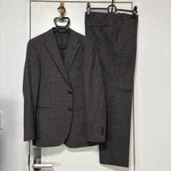 nasshiiセットアップ グレンチェック ビジネススーツ 上下セット nasshii様専用セットアップ グレンチェック ビジネススーツ 上下セット