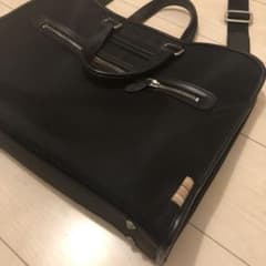 【良品】paulsmith ポールスミス ビジネスバッグ ナイロン ブラックのサムネイル